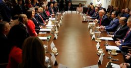 Trump's Cabinet Meeting: Will Hard Questions Ignite Chaos?  Cabinet meeting news, Trump administration updates, political strategy discussions