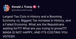 Trump's Fiery Ultimatum: Grandstanders Beware of Consequences!  Trump warning, legislative obstruction, infrastructure funding