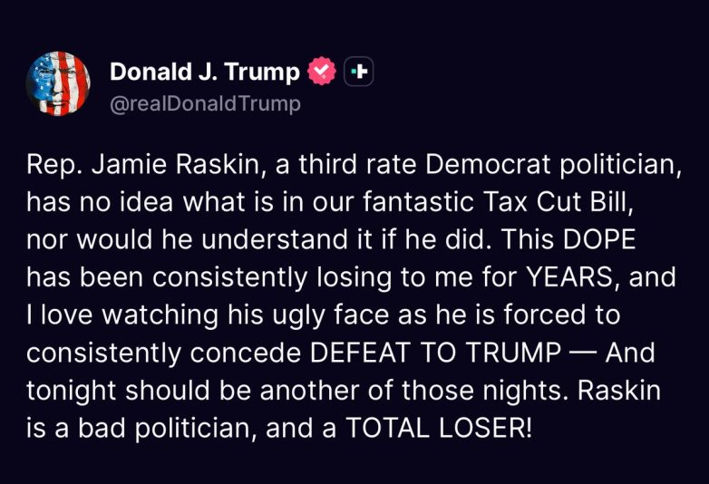 Trump's Hilarious Burn on Raskin: "This DOPE Can't Win!" 😂🔥  Trump Raskin rivalry, political roast humor, 2025 election strategy
