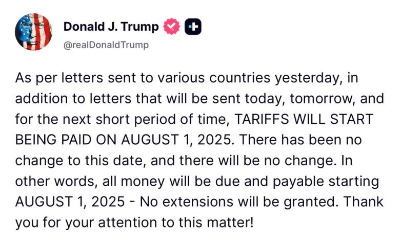 Trump's Shocking Ultimatum: Tariff Extensions End, Pay Up Now! trade policy impact, international tariffs update, economic consequences of tariffs
