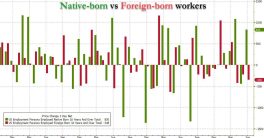 US Jobs Shock: Native Workers Thrive as Foreign Labor Plummets!  US job market trends, impact of immigration on employment, native workforce growth