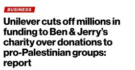 Unilever's Shocking Move: Cutting Funds Over Ben & Jerry's Secrets!  Unilever funding cuts, Ben & Jerry's controversy, pro-Hamas group financing