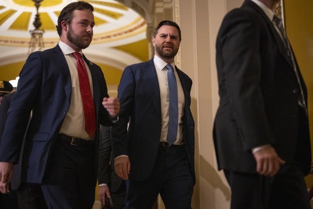 "VP Vance Arrives: Will He Save the Big Beautiful Bill from Collapse?" Capitol vote dynamics, Republican Senate strategies, legislative tie-breaking scenarios
