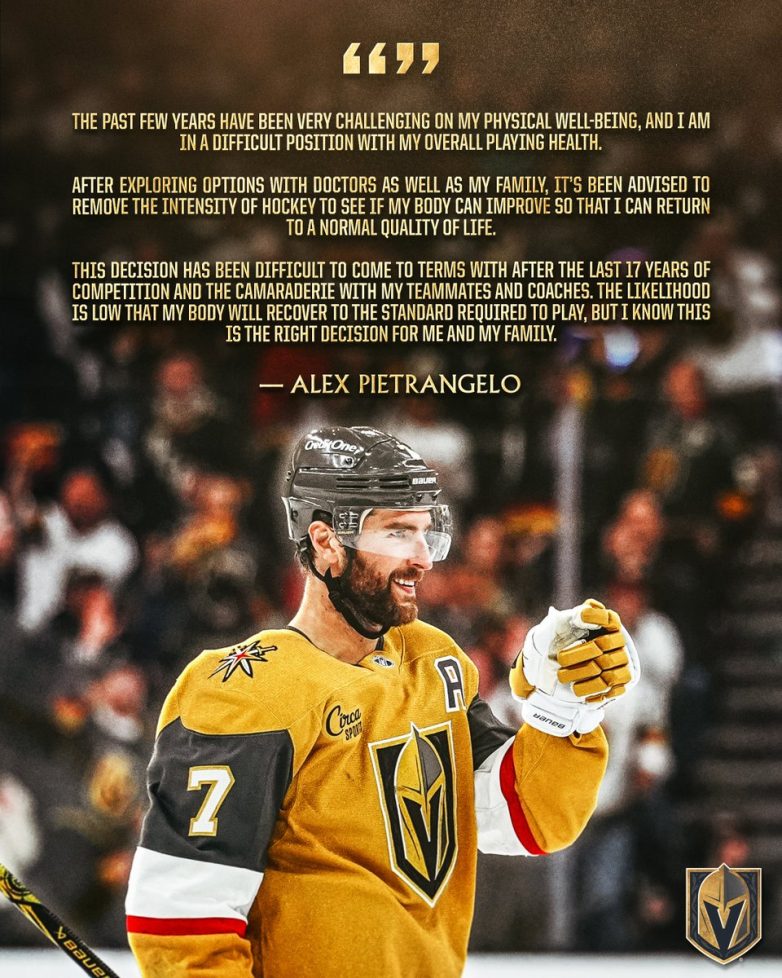 Vegas Golden Knights Drop Bombshell: Pietrangelo's Future Uncertain! Vegas Golden Knights injury report, Alex Pietrangelo update, NHL defenseman news